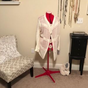 Crochet cardigan plus size 3x